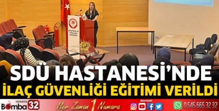 İlaç güvenliği eğitimi verildi