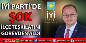 İLÇE TEŞKİLATINI GÖREVDEN ALDI