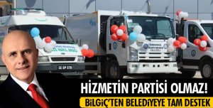İLÇEDE ÇİFTE BAYRAM