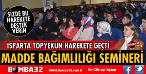 İLÇELERDE MADDE BAĞIMLILIĞI SEMİNERİ