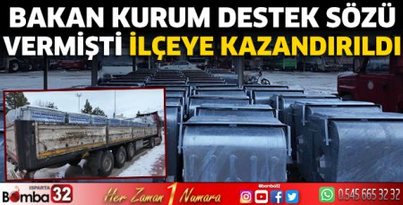 İlçeye kazandırıldı