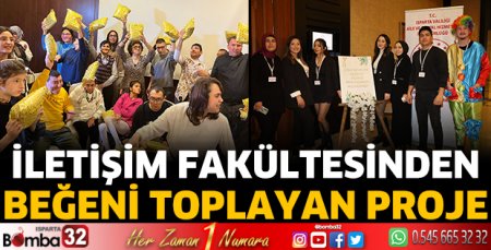 İletişim Fakültesinden beğeni toplayan proje