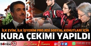 İlk Evim, İlk İşyerim Projesi Sosyal Konutları İçin Kura Çekimi Yapıldı