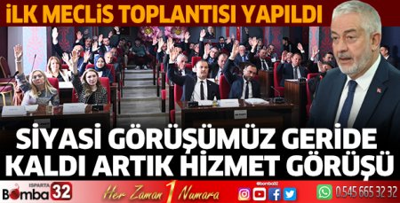 İlk meclis toplantısı yapıldı