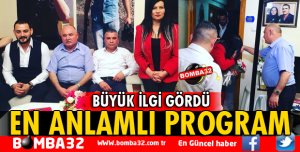 İLK PROGRAM YOĞUN İLGİ GÖRDÜ