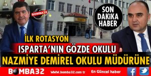 İLK ROTASYON NAZMİYE DEMİREL OKUL MÜDÜRÜNE!