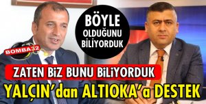 İLK TEPKİ YALÇIN'DAN GELDİ