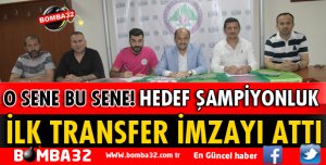 İLK TRANSFER MEHMET BOZCAN