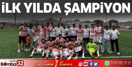 İlk yılında şampiyon oldu