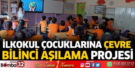 İlkokul çocuklarına çevre bilinci aşılama projesi