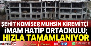 İmam Hatip Ortaokulu tamamlanıyor