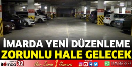 İmarda yeni düzenleme