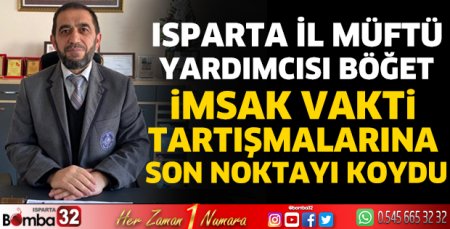 İmsak vakti tartışmalarına son noktayı koydu