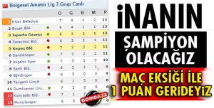 İNANIN BU TAKIM ŞAMPİYON OLACAK!