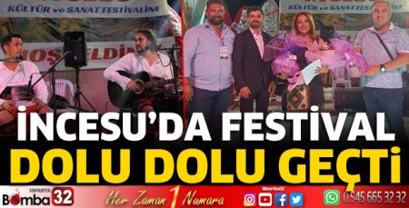 İncesu’da festival dolu dolu geçti