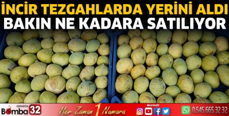 İncir tezgahlarda yerini aldı 