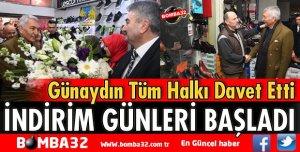 İNDİRİM GÜNLERİ BAŞLADI