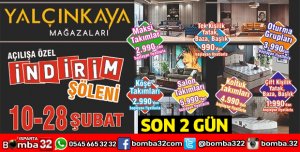 İndirimin bitimine son 2 gün 