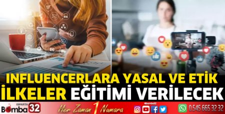 Influencerlara eğitim verilecek