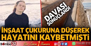 İnşaat çukuruna düşerek hayatını kaybeden Ali Sinan Cirit davası sonuçlandı