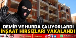 İnşaat fareleri yakalandı