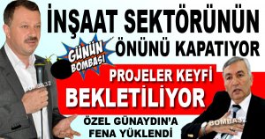 İNŞAAT SEKTÖRÜNÜN ÖNÜNÜ KAPATIYOR
