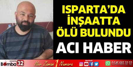 İnşaatta ölü bulundu