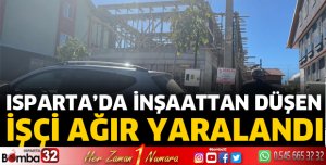 İnşaattan düşen işçi ağır yaralandı