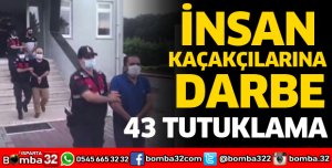 İNSAN KAÇAKÇILARINA DARBE