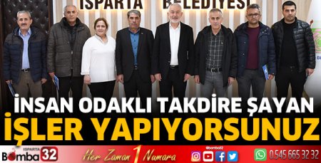 İnsan odaklı takdire şayan işler yapıyorsunuz