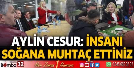 İnsanı soğana muhtaç ettiniz