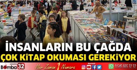 İnsanların bu çağda çok kitap okuması gerekiyor