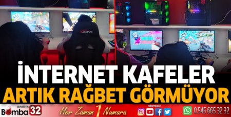 İnternet kafelere artık rağbet görmüyor
