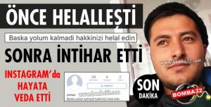 İNTİHAR ETTİ!