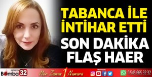 İntihar etti