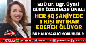 İNTİHAR HALK SAĞLIĞI SORUNUDUR