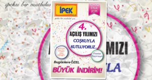 İPEK MOBİLYA 4 YAŞINDA