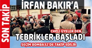 CHP ISPARTA İRFAN BAKIR