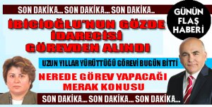 IRLAYICI GÖREVDEN ALINDI...