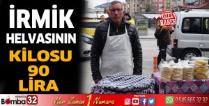 İrmik helvasının kilosu 90 lira