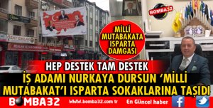 İŞ ADAMI NURKAYA DURSUN'DAN MİLLİ MUTABAKATA TAM DESTEK