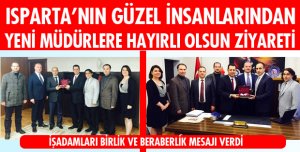 İŞ ADAMLARINDAN HAYIRLI OLSUN ZİYARETLERİ