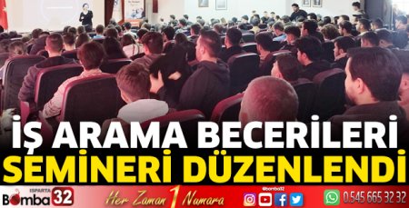 İş Arama Becerileri semineri düzenlendi