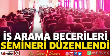 İş Arama Becerileri semineri düzenlendi