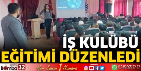 İş Kulübü Eğitimi düzenlendi