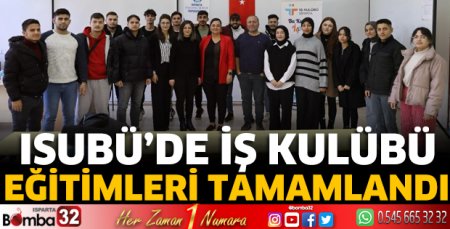 İş Kulübü Eğitimleri tamamlandı