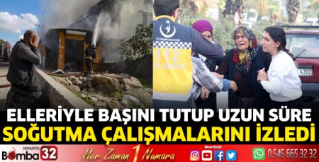 İş yeri alev alev yandı