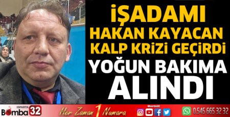 İşadamı Hakan Kayacan kalp krizi geçirdi