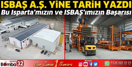 ISBAŞ A.Ş. yine tarih yazdı
