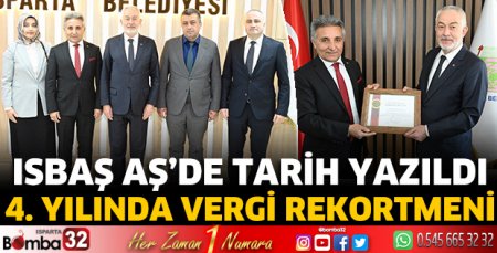 ISBAŞ AŞ’de tarih yazıldı